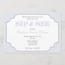Search for sip and see baby boy shower invitations Cute