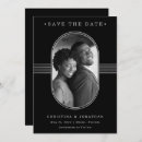 Search for black silver save date invitations Classy