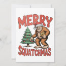 Search for bigfoot christmas cards Funny