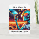 Search for alien birthday cards Ufo