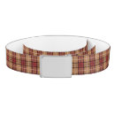 Search for tartan plaid belts Checks