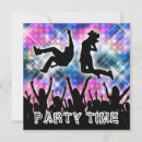 Search for hip hop party invitations Disco