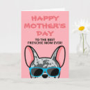 Search for bulldog mothers day cards Frenchie mom
