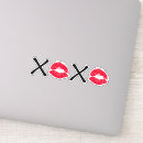 Search for red lips big kiss stickers Lipstick