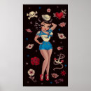 Search for vintage tattoo posters Pinup