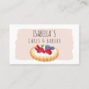 Search for pie business cards Cake
