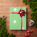 Search for green and white christmas paper wrapping paper Stars