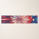 Search for flag scarves Red white and blue