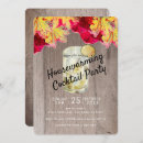 Search for fall cocktail party invitations Rustic