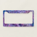 Search for purple lavender license plate frames Pink