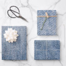 Search for denim wrapping paper Blue