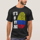 Search for fingerprint tshirts Colombian