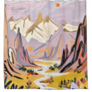 Search for lavender shower curtains Landscape