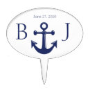 Search for nautical cake toppers Blue
