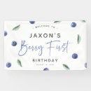 Search for berry first birthday banners Modern