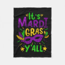 Search for mardi gras blankets Louisiana