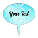 Search for winter cake toppers Ice