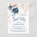 Search for 5x5 graduation invitations Navy blue