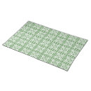 Search for green leaf placemats Pattern