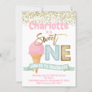 Search for donut 1st birthday invitations Gold