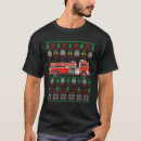 Search for firefighter christmas tshirts Ugly