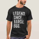 Search for born in 1966 tshirts Since