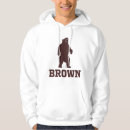 Search for brown hoodies Bear college logo