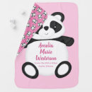 Search for panda bear blankets Pink