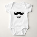 Search for mustache baby clothes funny