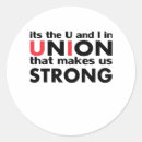 Search for labor union stickers Solidarity