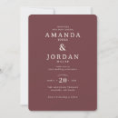 Search for maroon wedding invitations Formal