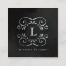 Search for silk business cards Silver