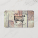Search for sheep business cards Rustic