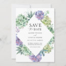 Search for succulent save the dates Boho