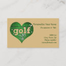 Search for golf business cards Professional