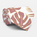 Search for rose gold ties Tropical