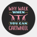 Search for gymnastics stickers Cartwheel