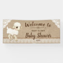 Search for burlap banners Baby shower