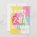 Search for 24th birthday cards Happy