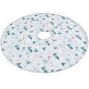 Search for new year tree skirts snow