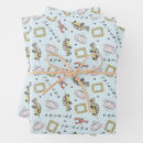 Search for friends wrapping paper Playful design