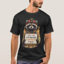 Search for dumpster fire tshirts Raccoon