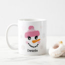 Search for christmas snowman mugs Girly