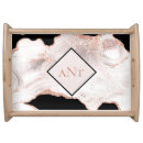 Search for rose gold serving trays Trendy