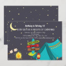 Search for kids camping invitations S'mores