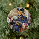 Search for mail carrier ornaments Postman