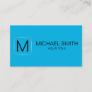 Search for cyan business cards Simple