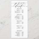 Search for salon price lists Calligraphy