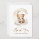 Search for teddy bear thank you cards Bearly wait