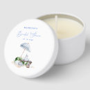 Search for beach bridal shower favors Blue